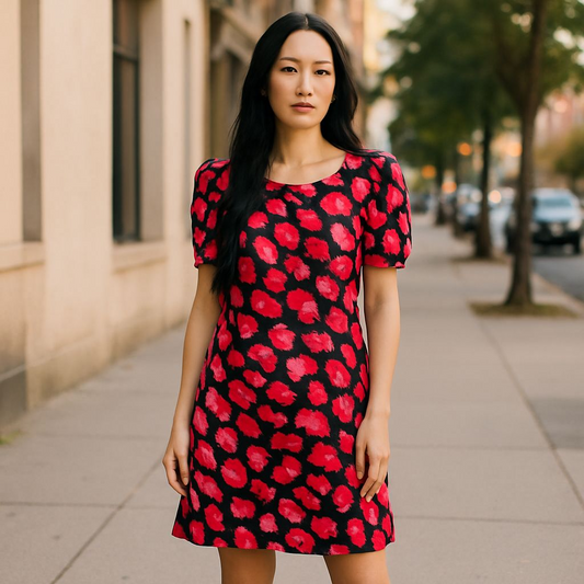 Red Poppy Dress